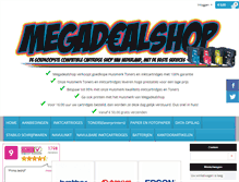Tablet Screenshot of megadealshop.nl